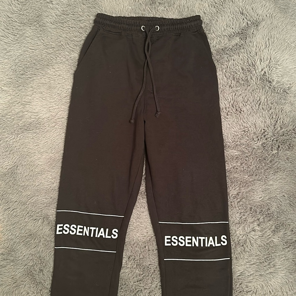 Missguided Essentials Jogger Sweatpants with Double Knee Detail Size US 2